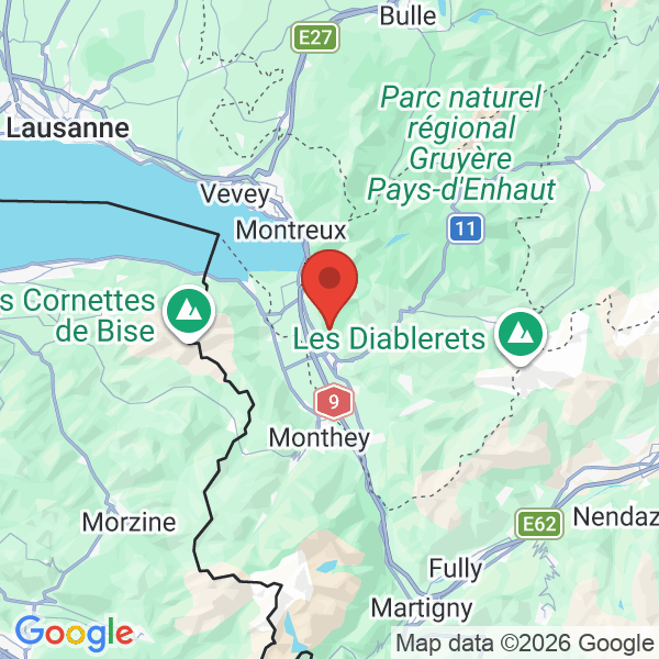 Prévisualisation de la carte