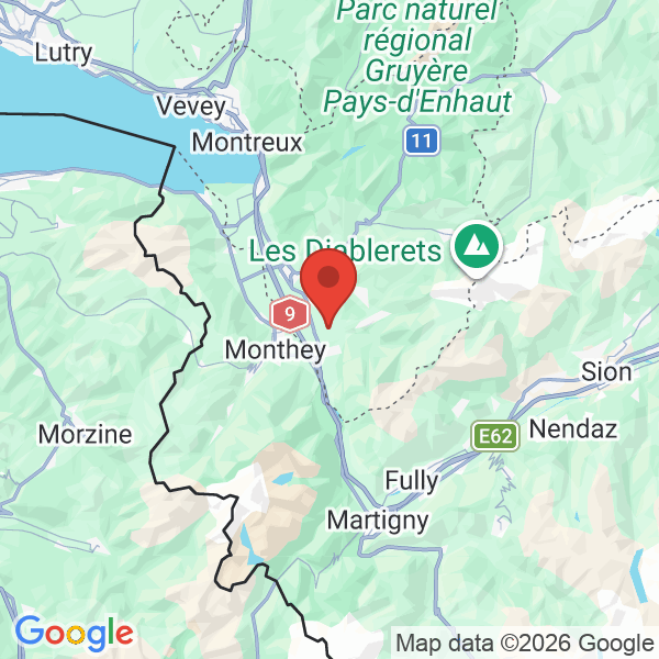 Prévisualisation de la carte