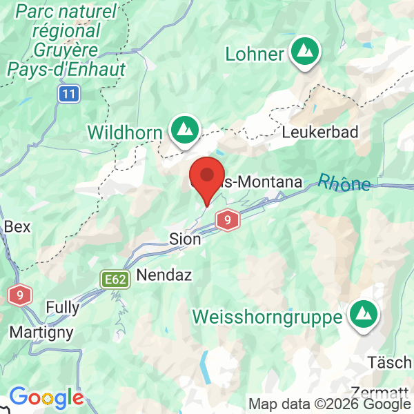 Prévisualisation de la carte