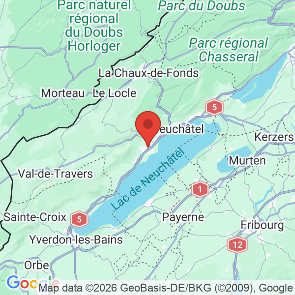 Prévisualisation de la carte