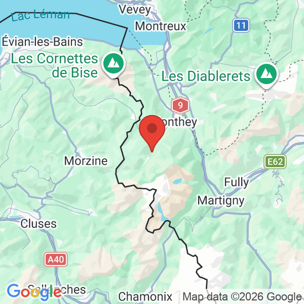 Prévisualisation de la carte