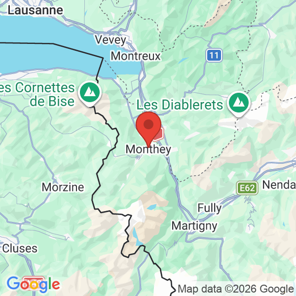 Prévisualisation de la carte