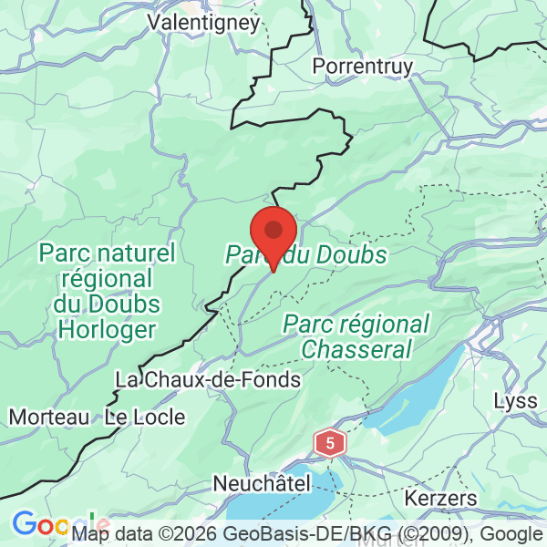 Prévisualisation de la carte