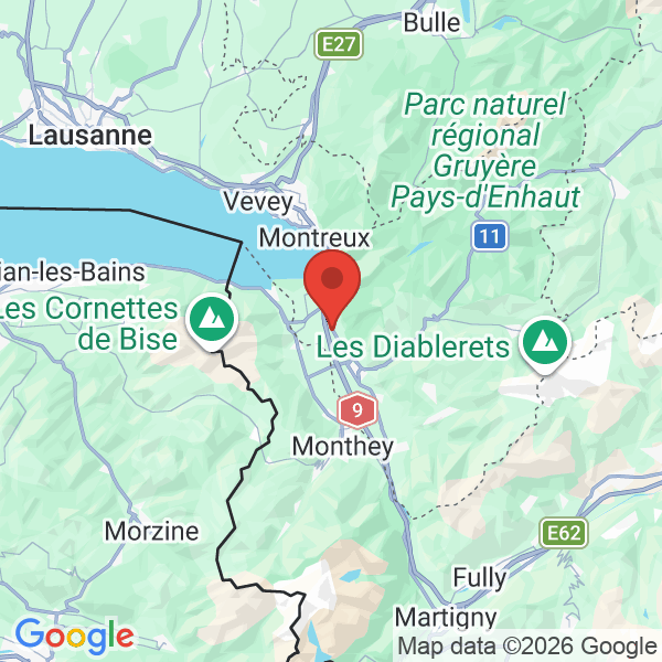 Prévisualisation de la carte