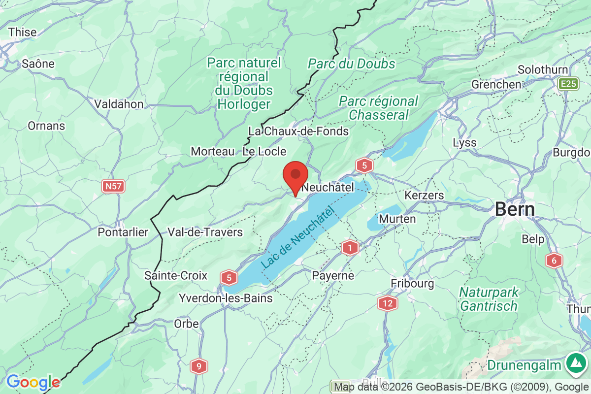 Prévisualisation de la carte