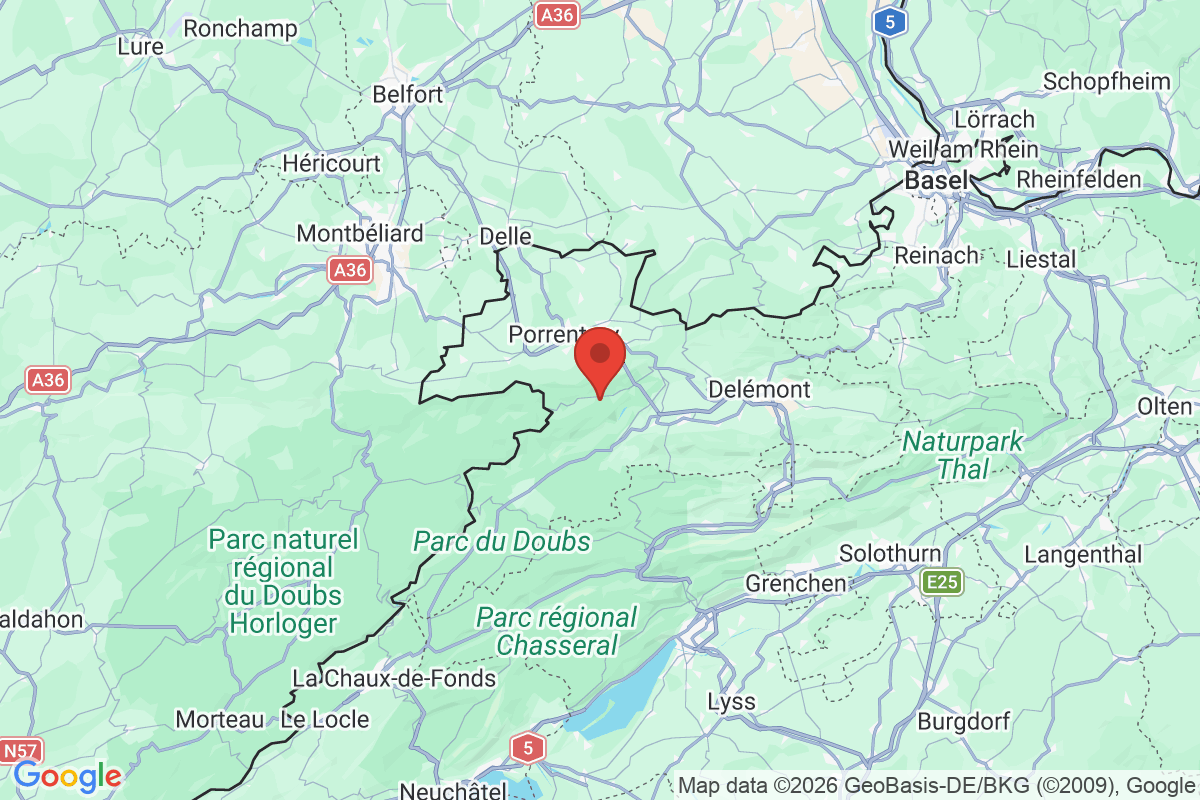 Prévisualisation de la carte