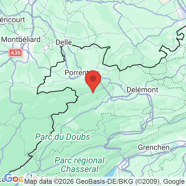 Prévisualisation de la carte