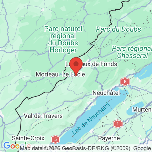 Prévisualisation de la carte