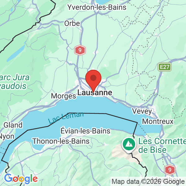 Prévisualisation de la carte