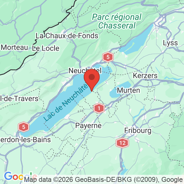 Prévisualisation de la carte