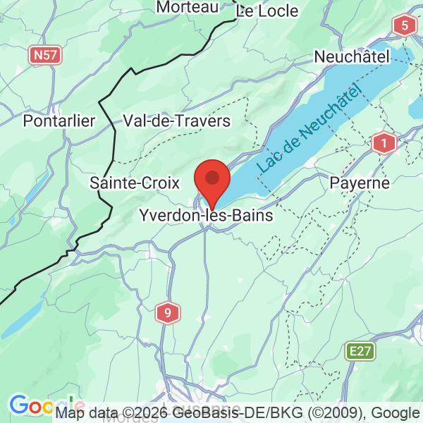 Prévisualisation de la carte