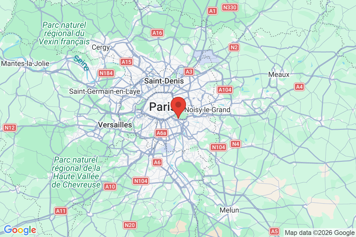 Prévisualisation de la carte
