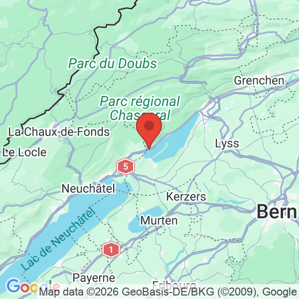 Prévisualisation de la carte