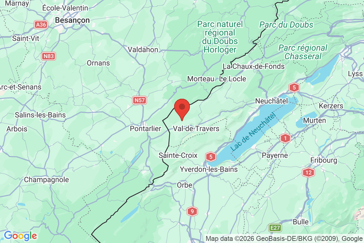 Prévisualisation de la carte