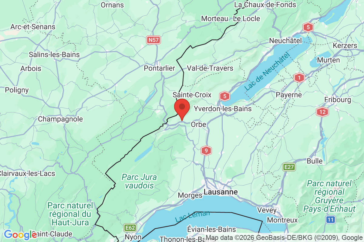 Prévisualisation de la carte
