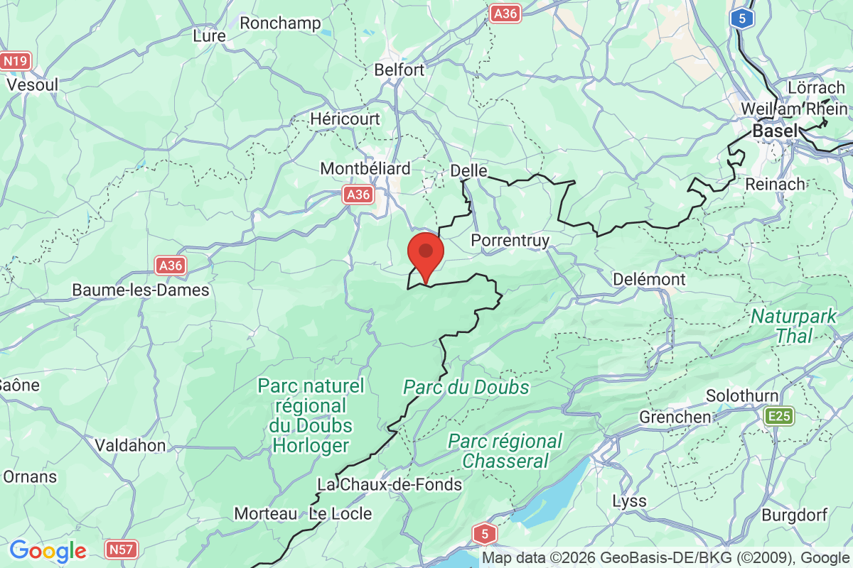 Prévisualisation de la carte