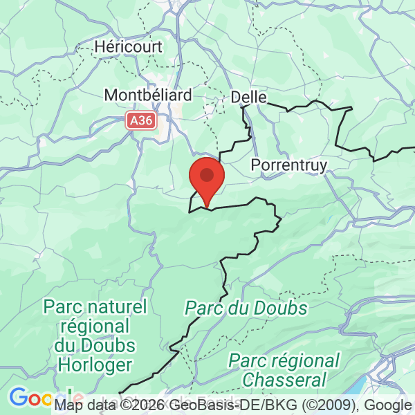 Prévisualisation de la carte