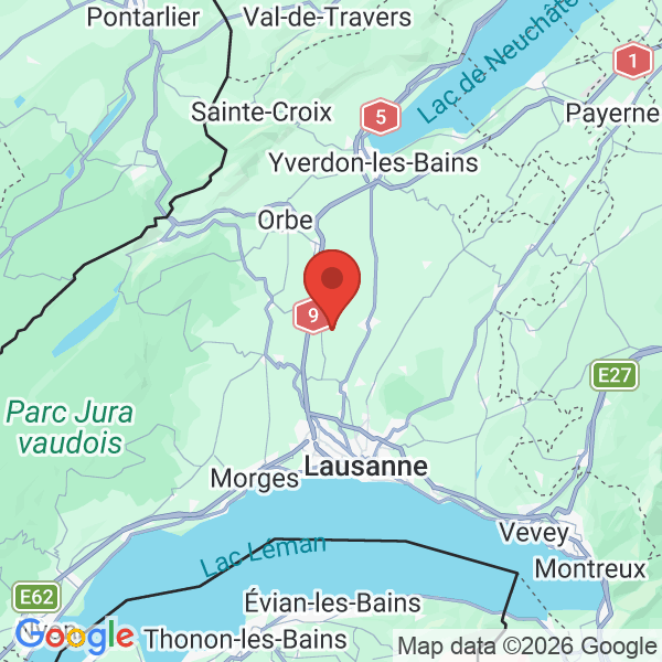 Prévisualisation de la carte
