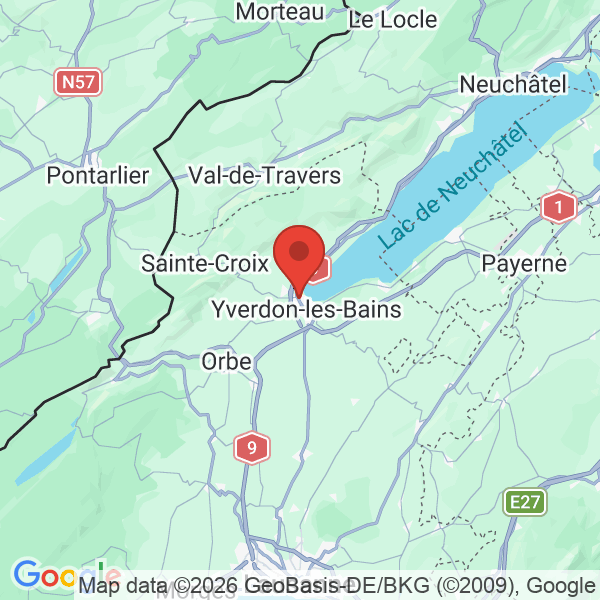Prévisualisation de la carte