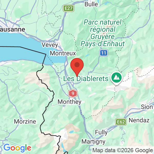 Prévisualisation de la carte