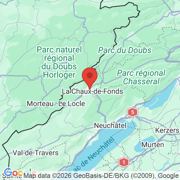 Prévisualisation de la carte