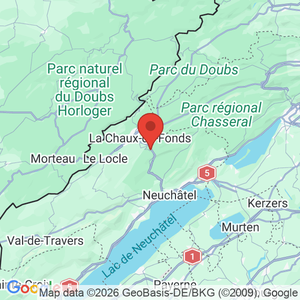 Prévisualisation de la carte