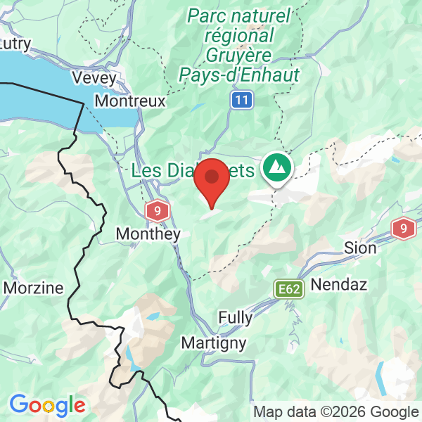 Prévisualisation de la carte