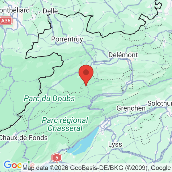 Prévisualisation de la carte