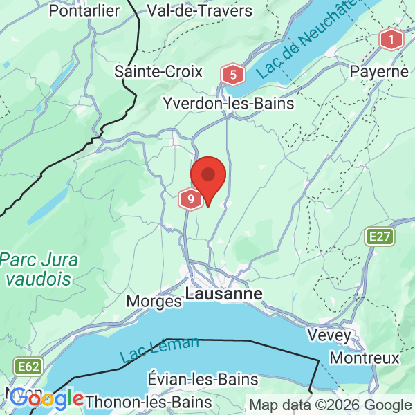 Prévisualisation de la carte