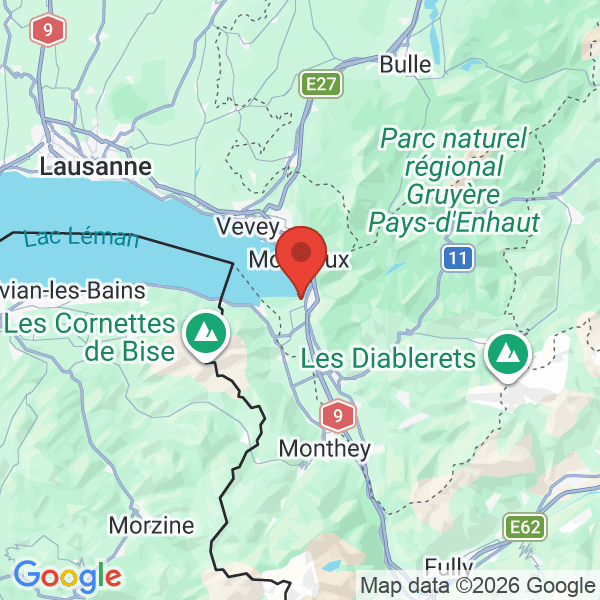 Prévisualisation de la carte