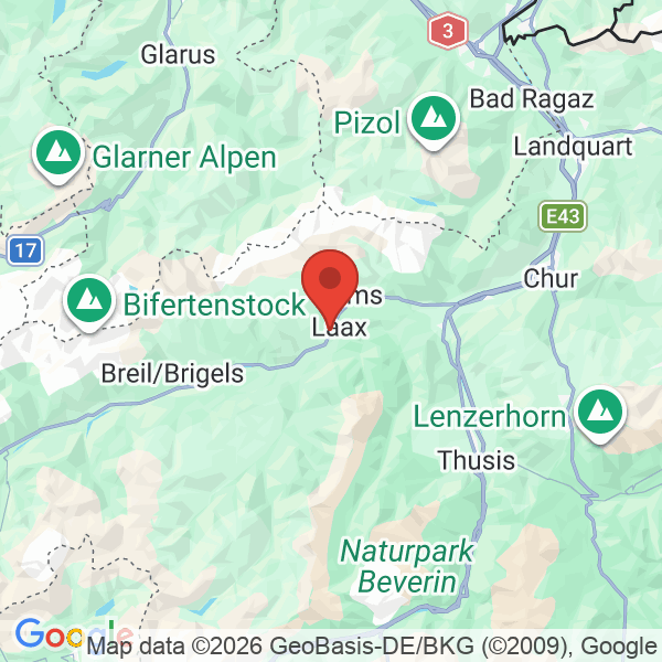 Prévisualisation de la carte