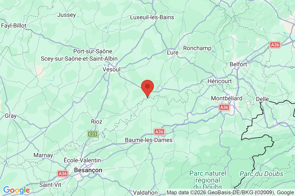 Prévisualisation de la carte