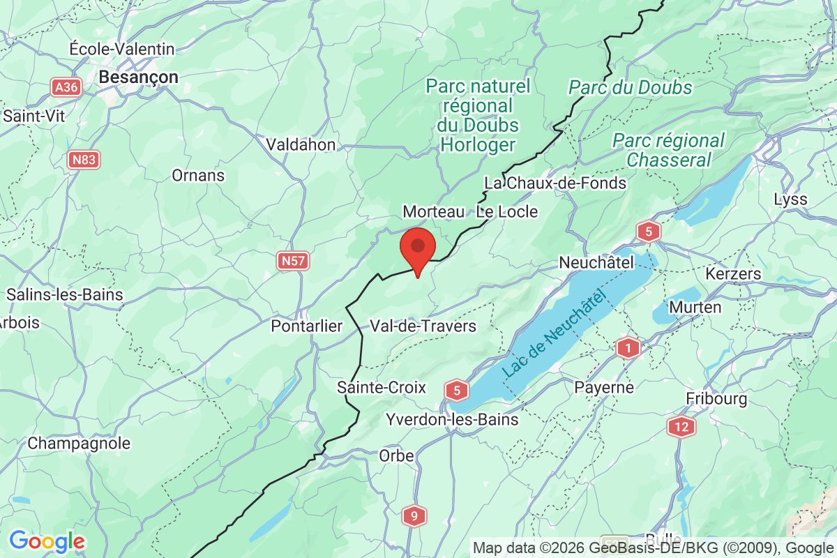 Prévisualisation de la carte