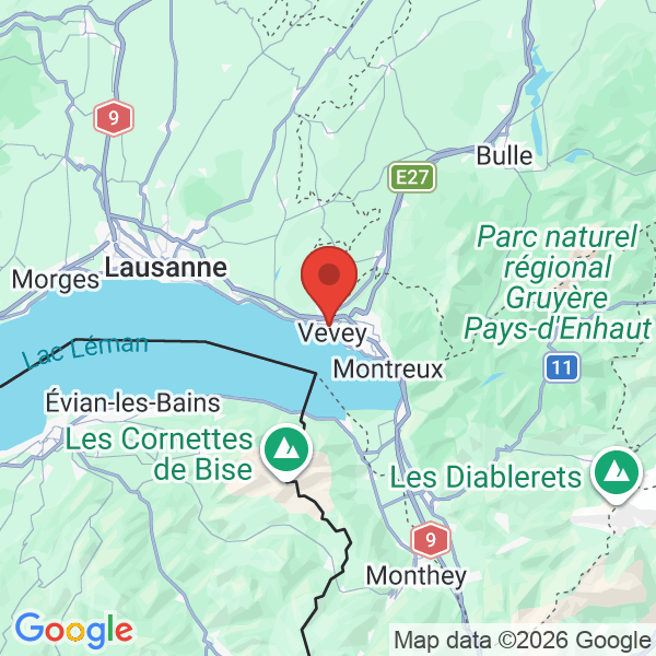 Prévisualisation de la carte