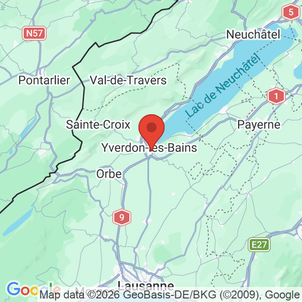 Prévisualisation de la carte