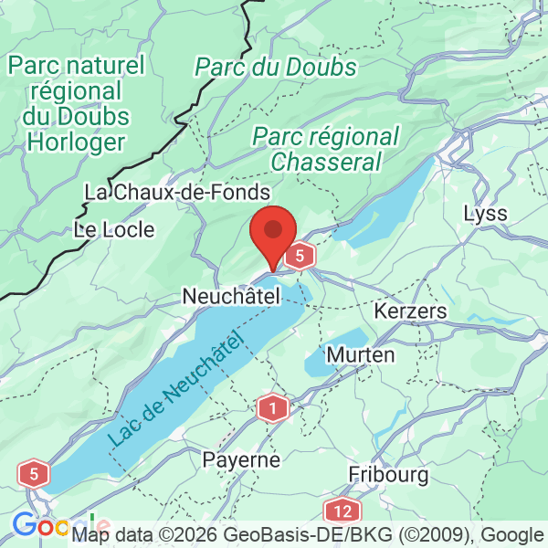 Prévisualisation de la carte