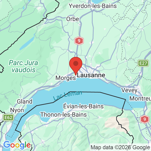 Prévisualisation de la carte