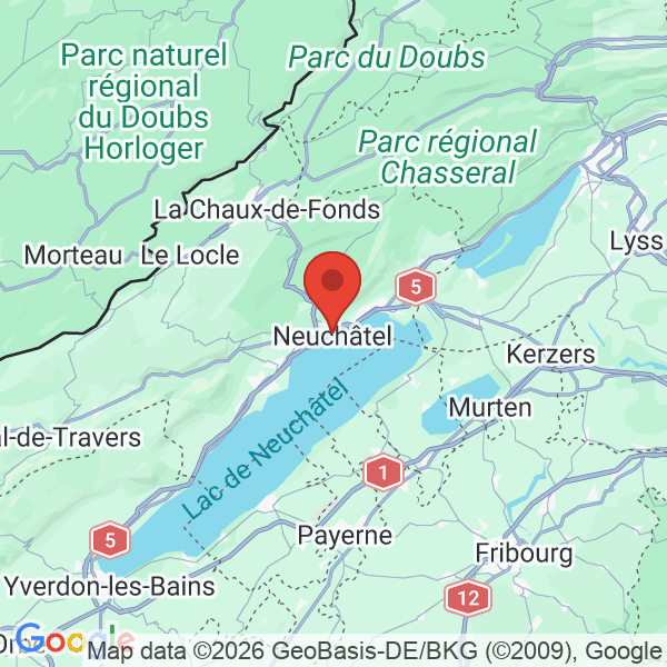 Prévisualisation de la carte
