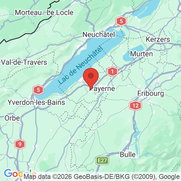Prévisualisation de la carte