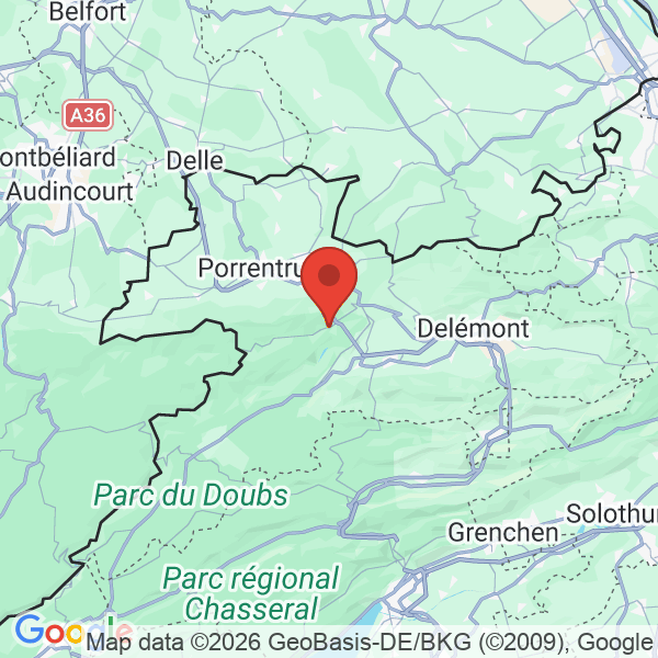 Prévisualisation de la carte