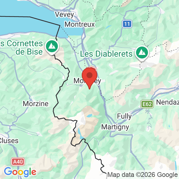 Prévisualisation de la carte