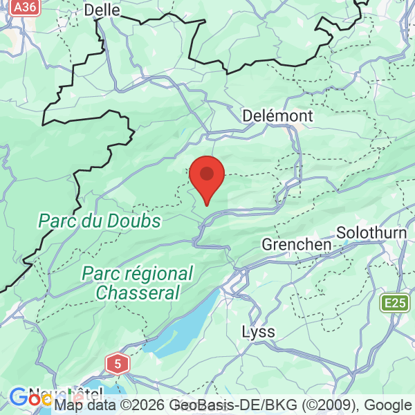 Prévisualisation de la carte