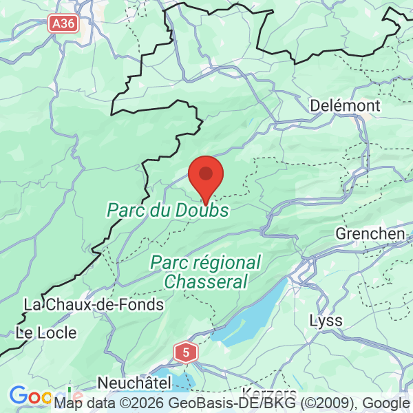 Prévisualisation de la carte