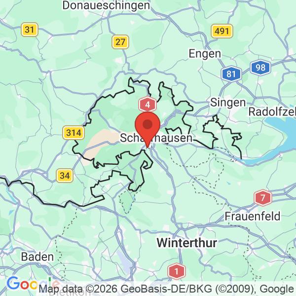 Prévisualisation de la carte