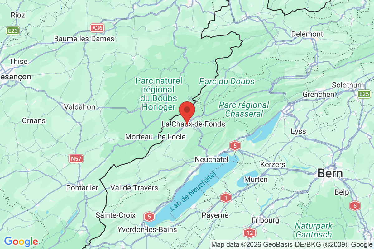 Prévisualisation de la carte