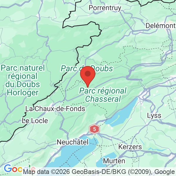 Prévisualisation de la carte