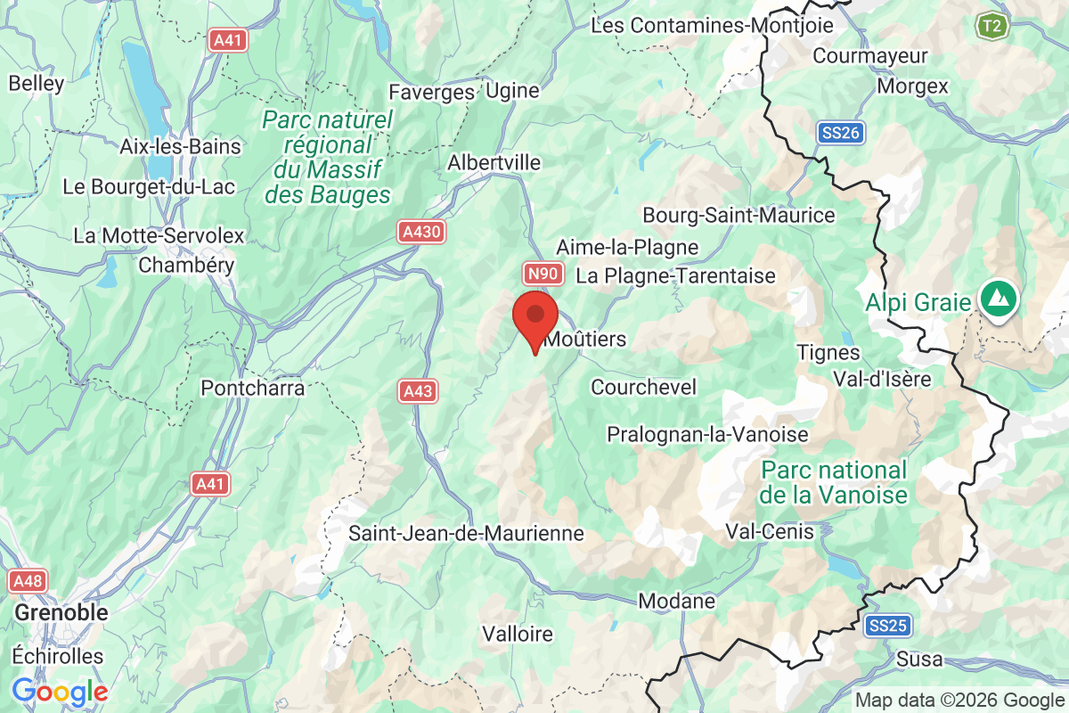 Prévisualisation de la carte