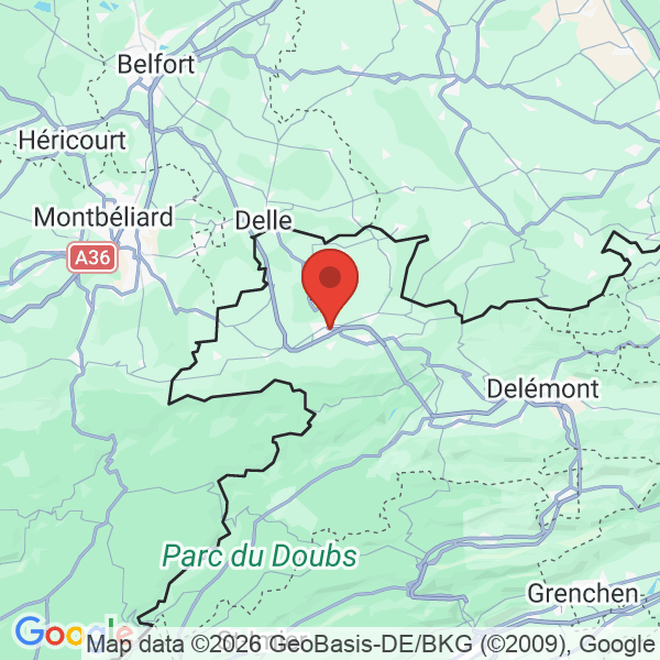 Prévisualisation de la carte