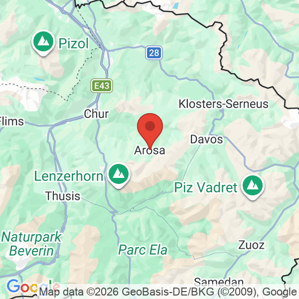 Prévisualisation de la carte