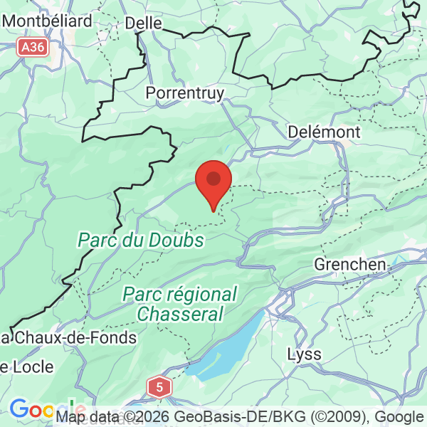 Prévisualisation de la carte